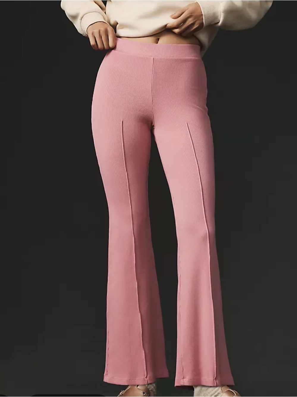Donni Pink Kick Flare XS